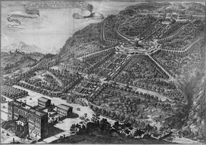 Lot 192, Auction  120, Guarnerius, Johannes Franciscus, Prospectus montus ventorum (Wilhelmshöhe Kassel)