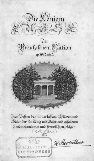 Lot 270, Auction  120, Berg, Caroline Friederike von, Die Königin Luise