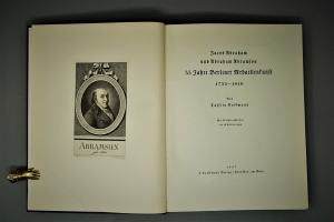 Lot 538, Auction  120, Hoffmann, Tassilo, Jacob Abraham und Abraham Abramson-55 Jahre Berliner Medaillenkunst