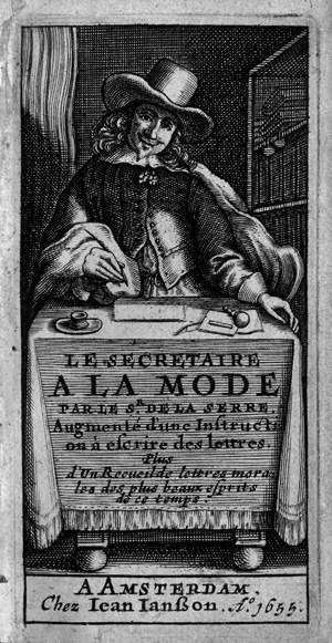 Lot 551, Auction  120, La Serre, Jean-Puget de,  Le Secretaire à la mode. Augmenté d'une instruction d'escrire des Lettres