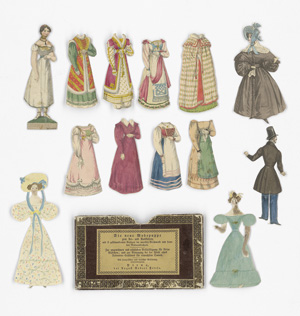 Lot 566, Auction  120, Friese, August Robert, Die neue Modepuppe zum An- und Auskleiden. 