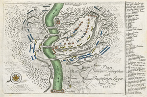 Lot 582, Auction  120, Kilian, Georg Christoph, Theatre de guerre en Allemagne