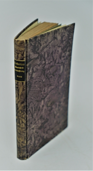 Lot 633, Auction  120, Oesterley, Georg Heinrich, Darstellung der Gerichtsverfassung in der Universitätsstadt Göttingen