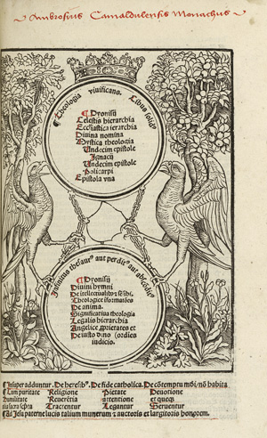 Lot 1044, Auction  120, Dionysius Areopagita, Opera