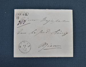 Lot 2449, Auction  120, Elisabeth (Sisi), Kaiserin von Österreich, Eigenhänd. Briefumschlag an ihren Gemahl