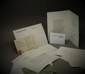 Lot 2576, Auction  120, Wagner, Winifred, 5 Autographen + Beigaben