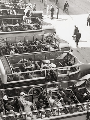 Lot 4317, Auction  120, Stankowski, Anton, City tour buses