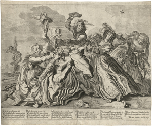 Lot 5145, Auction  120, Kittensteyn, Cornelis van, Der Streit um die Hose