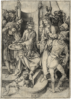 Lot 5251, Auction  120, Schongauer, Martin, Christus vor Pilatus