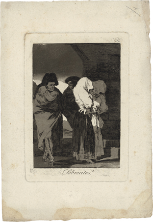 Lot 5311, Auction  120, Goya, Francisco de, Pobrecitas!