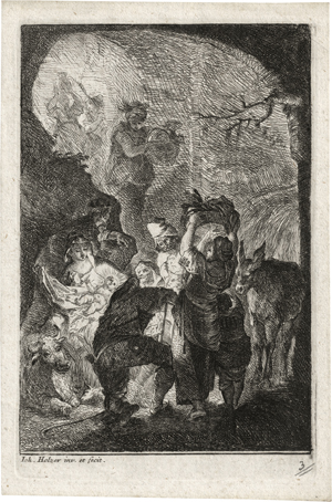 Lot 5318, Auction  120, Holzer, Johann Evangelist, Anbetung der Hirten