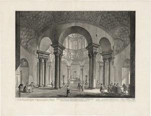 Lot 5346, Auction  120, Piranesi, Giovanni Battista, Veduta interna del sepolcro di S. Costanza