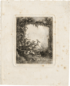 Lot 5397, Auction  120, Erhard, Johann Christoph, Die Titelvignette mit dem großen Stein