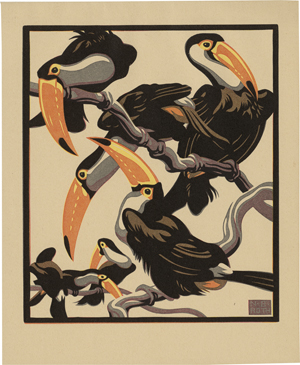 Lot 5453, Auction  120, Bresslern-Roth, Norbertine, Pfefferfresser