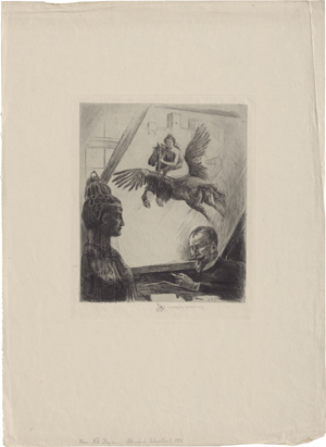 Lot 5471, Auction  120, Hansen, Hans Nikolaj, Allegorisches Selbstbildnis