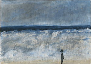 Lot 7172, Auction  120, Laabs, Hans, Spaziergänger an der Ostsee