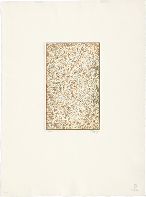 Lot 7414, Auction  120, Tobey, Mark, Pensées Germinales