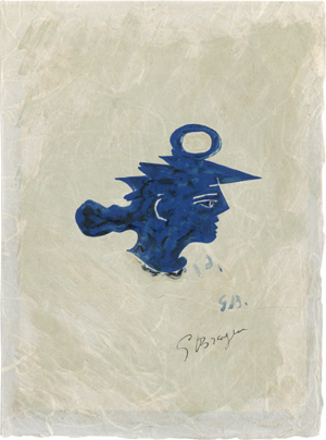 Lot 8137, Auction  120, Braque, Georges, Tête grecque