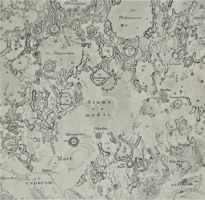 Lot 246, Auction  121, Lohrmann, Wilhelm Gotthelf, Mondkarte in 25 Sektionen