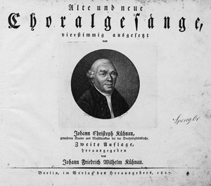 Lot 397, Auction  121, Kühnau, Johann Christoph, Alte und neue Choralgesänge