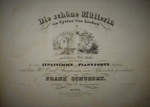 Lot 416, Auction  121, Schubert, Franz und Müller, Wilhelm, Die schöne Müllerin Heft 1-5