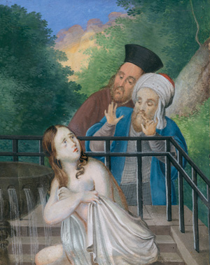 Lot 2301, Auction  121, Susanna im Bade, Gouachemalerei auf Pergament