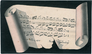 Lot 2435, Auction  121, Stammbuch-Blätter, Konvolut von mehr als 150 Blättern