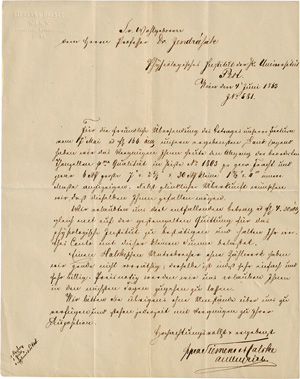 Lot 2468, Auction  121, Siemens & Halske, Wien, 4 Briefe 1863