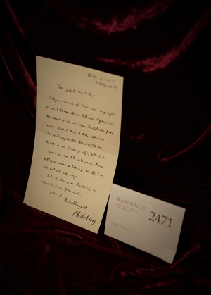 Lot 2471, Auction  121, Warburg, Otto, Brief 1913