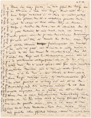 Lot 2590, Auction  121, Weill, Kurt, Brief 1936