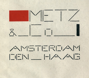 Lot 3571, Auction  121, Van der Leck, Bart, Zwei Verpackungen für die Firma Metz & Co. Amsterdam-Haag