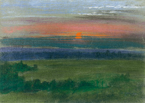 Lot 3602, Auction  121, Taut, Max, Chorin bei Sonnenuntergang