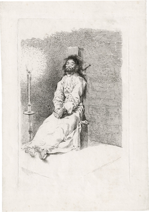 Lot 5239, Auction  121, Goya, Francisco de, El Agarrotado