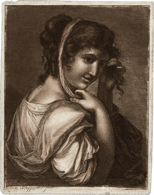 Lot 5255, Auction  121, Kauffmann, Angelika, Brustbild