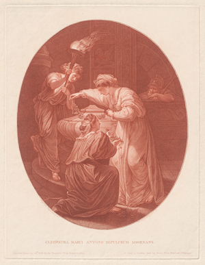 Lot 5256, Auction  121, Kauffmann, Angelika - nach, Kleopatra schmückt Marc Antons Grab