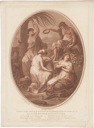Lot 5257, Auction  121, Kauffmann, Angelika - nach, Allegorie des Fleißes