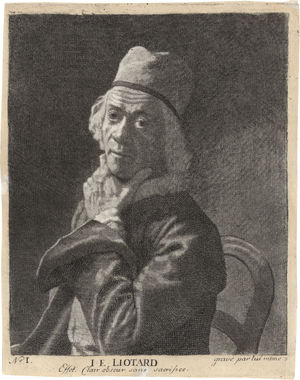 Lot 5268, Auction  121, Liotard, Jean Étienne, Das kleine Selbstbildnis
