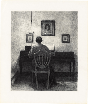 Lot 5333, Auction  121, Ilsted, Peter, Spielende Dame