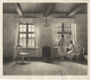 Lot 5336, Auction  121, Ilsted, Peter, Warten auf die Gäste