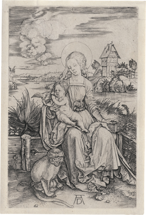 Lot 5475, Auction  121, Dürer, Albrecht, Maria mit der Meerkatze