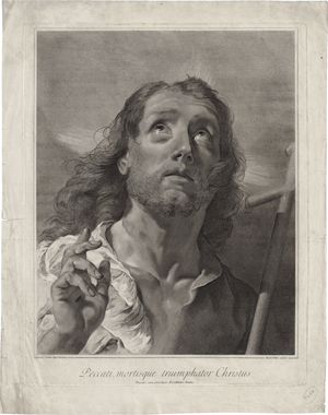 Lot 5589, Auction  121, Pitteri, Marco Alvise, Christus und der hl. Matthäus 