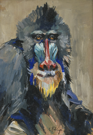 Lot 6151, Auction  121, Fahringer, Carl, Mandrill