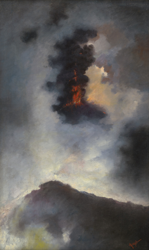 Lot 6168, Auction  121, Coppola, Antonio, Vesuvausbruch