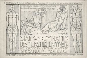 Lot 6377, Auction  121, Rothaug, Alexander, Statik und Dynamik des menschlichen Körpers