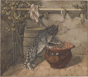 Lot 6703, Auction  121, Thier, Barent Hendrik, Eine Katze