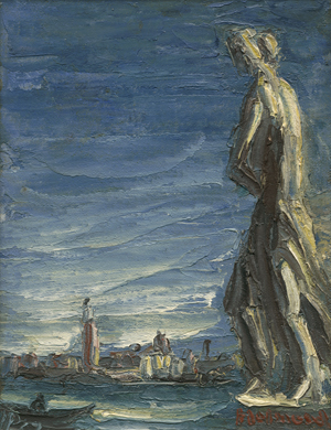 Lot 7305, Auction  121, Holmead, Statue sur le Pont 