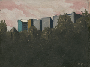 Lot 7325, Auction  121, Koeppel, Matthias, Wohnhäuser; Blick über Berlin