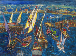 Lot 8127, Auction  121, Hamid, Zeinab Abd El, Hafen von Alexandria