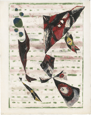 Lot 8161, Auction  121, Nesch, Rolf, Schweben