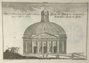 Lot 202, Auction  122, Engelbrecht, Martin, St.-Hedwigs-Kathedrale, Collegienhaus, Galonenfabrik